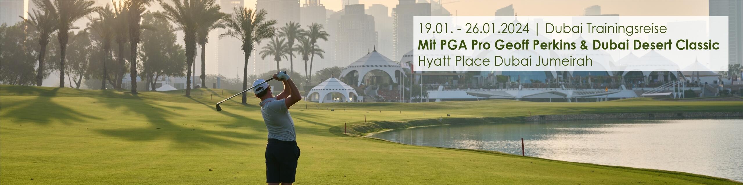 Dubai | Trainingsreise mit PGA Pro Geoff Perkins ++ ausgebucht ++